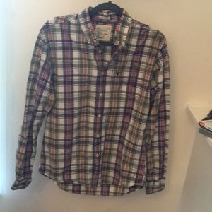 American Eagle Athletic fit button down